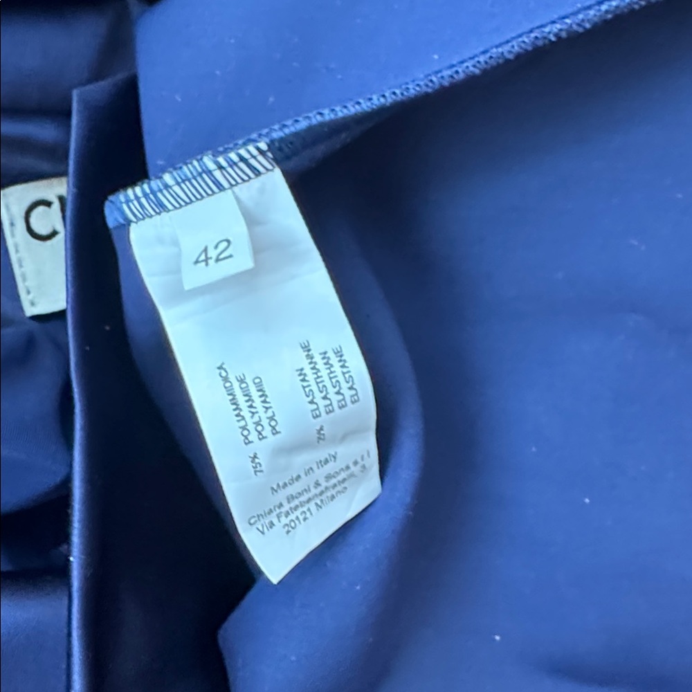 NEW Chiara Boni La Petite Robe Koppany Ruched Off the Shoulder Gown Sz 42 US 6 - Picture 11 of 11